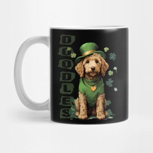 Goldendoodle St. Patrick's Day Cute Doodle Mug